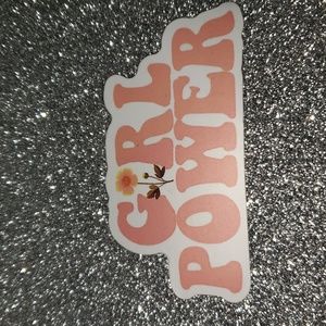 FEMINIST Waterproof Sticker Girl Power